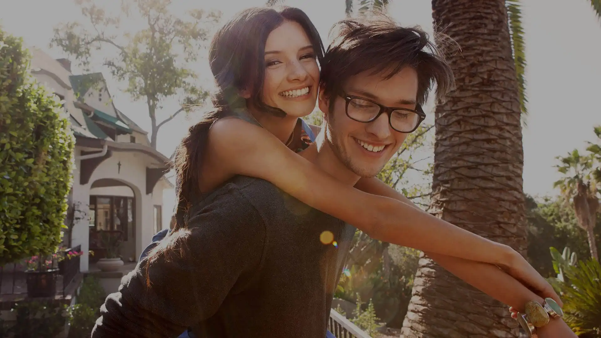 Happy couple using DateMetriX